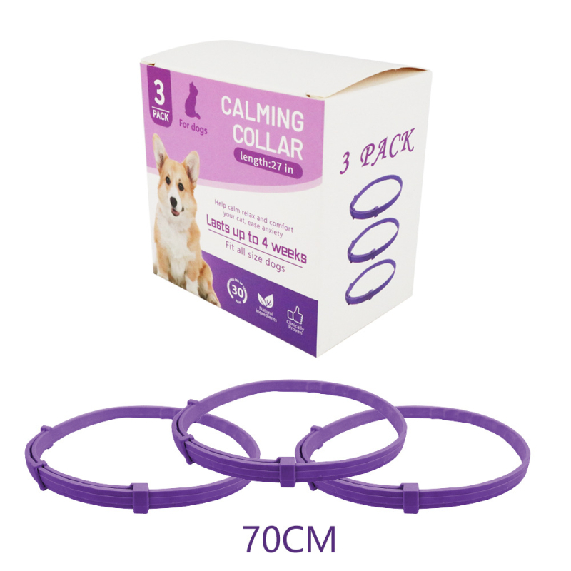 Успокояващ нашийник за домашни любимци, верижка за котки и кучета, силиконов нашийник за врата Palming, трансграничен производител на най-продавани източници