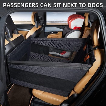 Amazon Car Pet Mat Πίσω Μονό Κάθισμα Αυτοκινήτου με Ράβδο και Δίχτυ Μπλε Αδιάβροχο, Ανθεκτικό στη Βρώμικη Χρήση Χαλί Σκύλου
