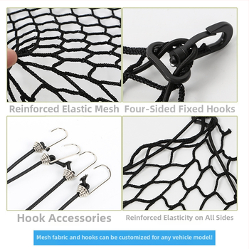 Piiriülene müügil olev auto lemmikloomade isolatsioonivõrk, auto tagaistmel lemmikloomade blokeeriv võrk, pakiruumi hoiustamise koera turvavõrk