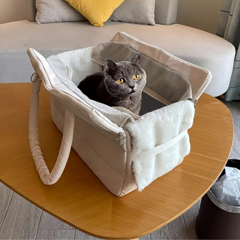 Τσάντα χειρός για κατοικίδια σε διασυνοριακό επίπεδο, φορητή για γυναίκες, φθινοπωρινή και χειμερινή μόδα, βαμβακερή τσάντα για μικρά σκυλιά