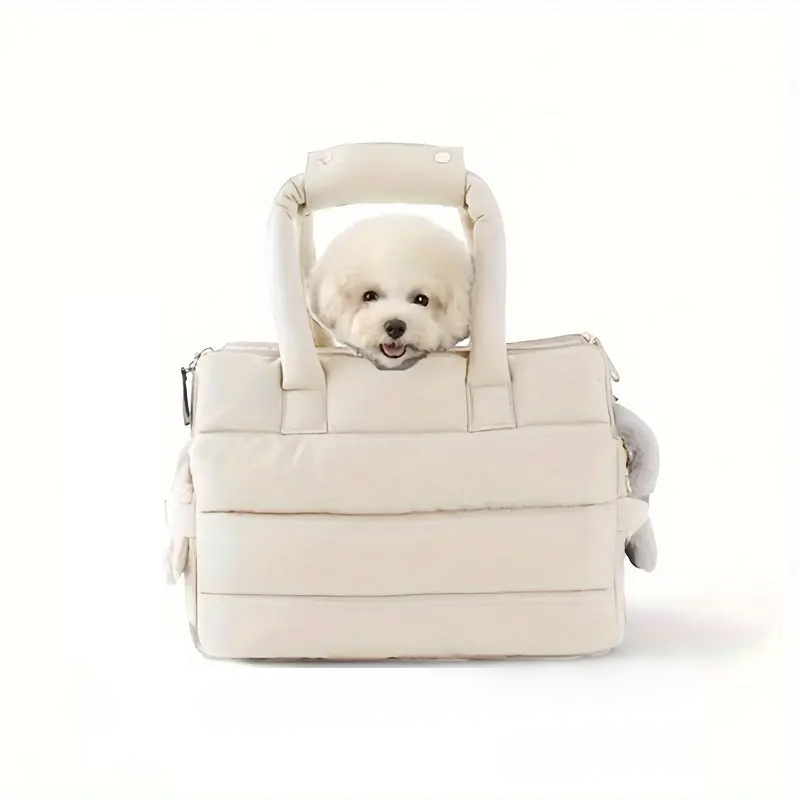 Prekogranična vruća torba za kućne ljubimce, torba za mačke, izlazna prijenosna ženska jesensko-zimska modna pamučna torba za male pse