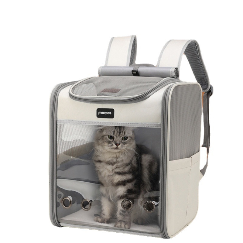 Чанта за котки и домашни любимци, преносима раница, преносима дишаща, голяма, за котки и кучета, чанта за домашни любимци