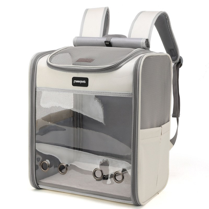 Чанта за котки и домашни любимци, преносима раница, преносима дишаща, голяма, за котки и кучета, чанта за домашни любимци