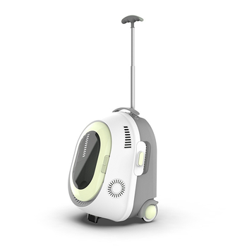 Διασυνοριακή Αγγλική Έκδοση Εφαρμογής Γκράφιτι Έξυπνο Wifi Σταθερής Θερμοκρασίας Πολυλειτουργικό Σακίδιο Πλάτης για Κλιματιστικά για Κατοικίδια με Καρότσι