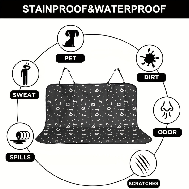 Трансгранични продукти: калъфи за автомобилни седалки за домашни любимци, задни седалки, водоустойчиви протектори за автомобилни седалки, кучета, котки