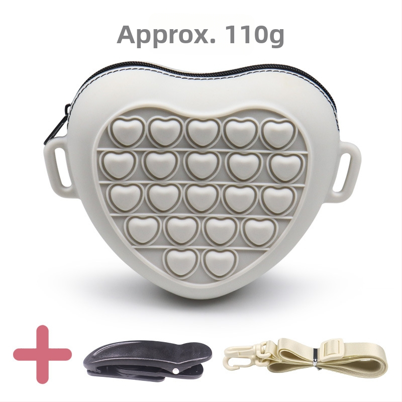 Нова преносима силиконова чанта за храна за кучета за външна употреба, чанта за обучение на домашни любимци, раница за кучета, чанта за кръста за домашни любимци