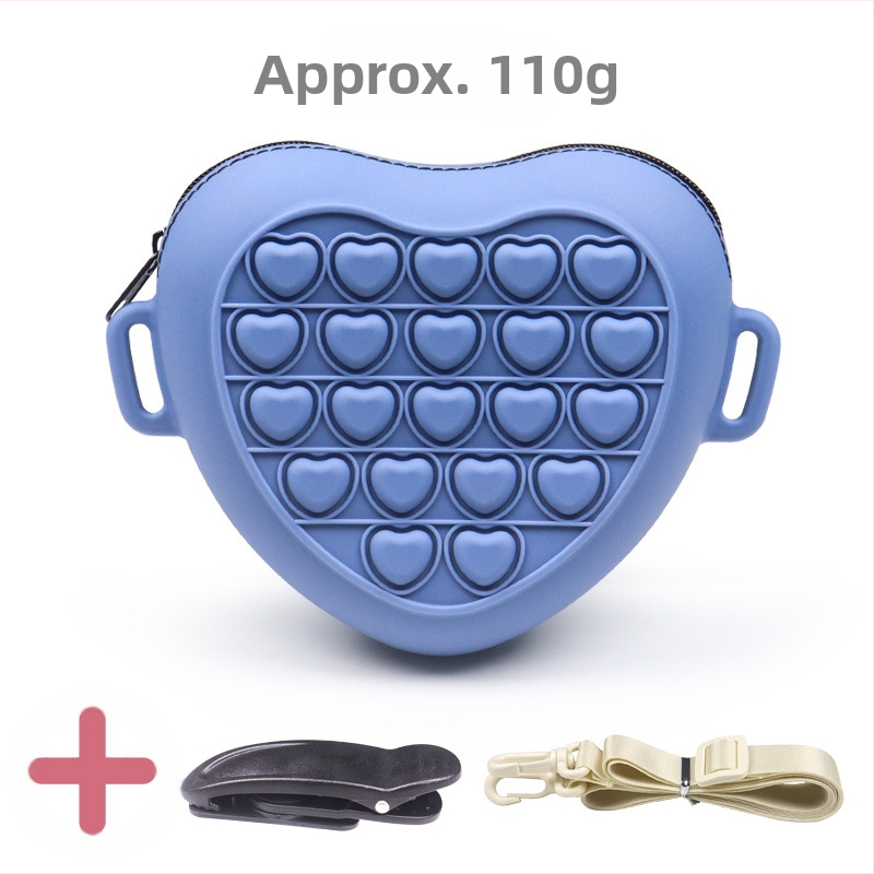 Нова преносима силиконова чанта за храна за кучета за външна употреба, чанта за обучение на домашни любимци, раница за кучета, чанта за кръста за домашни любимци