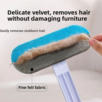 Kodumajapidamises kasutatava lemmiklooma multifunktsionaalne kombineeritud karvaeemaldushari pika vardaga kahepoolne diivanivaiba kraapimispuhastus artefakti elektrostaatiline luud