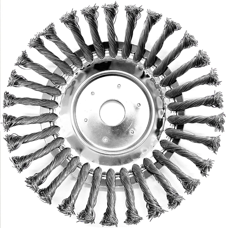 Vejapjovės vejapjovės galvutė, vielos dubenėlio tipo plieninė viela, rūdžių šalinimas, žolės galvutė, ravėjimo galvutė, vejapjovės krūmapjovės priedai