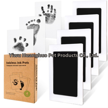 Γραφείο εκτύπωσης χωρίς πλύσιμο με αποτύπωμα χεριών και ποδιών για κατοικίδια, χαλάκι εκτύπωσης χεριών και ποδιών για νεογέννητα, χαλάκι εκτύπωσης χωρίς πλύσιμο με αποτύπωμα χεριών και ποδιών για μωρά, είδη κατοικίδιων ζώων