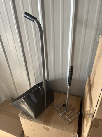 Hobusekuuri kühvel, kühvelreha, teleskooposa