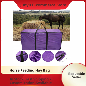 Heinakuivatatud õlgkoti hoiukott hobuse söötmiskott umbrohi heinakott käekott loomade söötmiskott