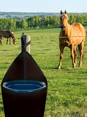 Νάιλον τσάντα κρεμαστής τροφοδότη τροφών αλόγων με βαρέλι ρυμουλκούμενου περίπου 5 γαλόνια τσάντας κρεμαστής αποθήκευσης κάδων ρυμουλκούμενου αλόγων