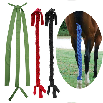 Нов плетен колан с конска опашка, защитен колан с опашка против комари, анти-мръсен, топъл плетен колан с опашка, конни принадлежности