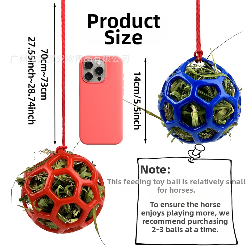 Хранилка за сено за кон, овца, крава, висяща топка, хранене на коне, конюшня, ферма, куха топка, играчка, топка, хранене на коне, заек