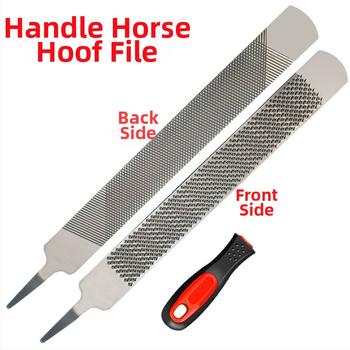 Фабрична доставка на пила за подкови, инструмент за ремонт на копита, пила за конни принадлежности, инструмент за шлайфане на рог