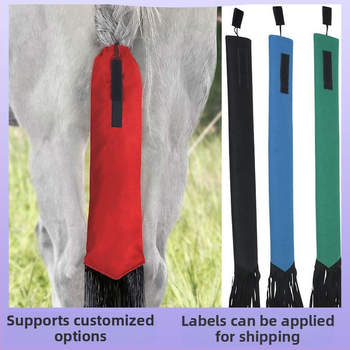 Ecvestru Supplies Cal coadă protecție capac cosmetice geantă de protecție geantă cal coadă frumusețe anti-țânțari mușcătură anti-murdar geantă Tassel