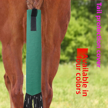 Ecvestru Supplies Cal coadă protecție capac cosmetice geantă de protecție geantă cal coadă frumusețe anti-țânțari mușcătură anti-murdar geantă Tassel