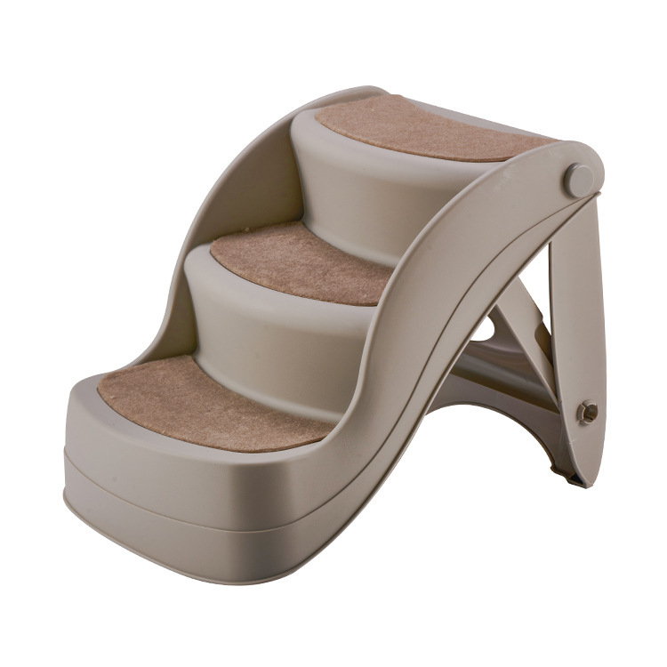 Prekogranične stepenice za kućne ljubimce, ljestve za penjanje za pse, plastične stepenice za krevet, neklizajuće ljestve za pse, mačke, pse, automobile, sklopive ljestve za penjanje