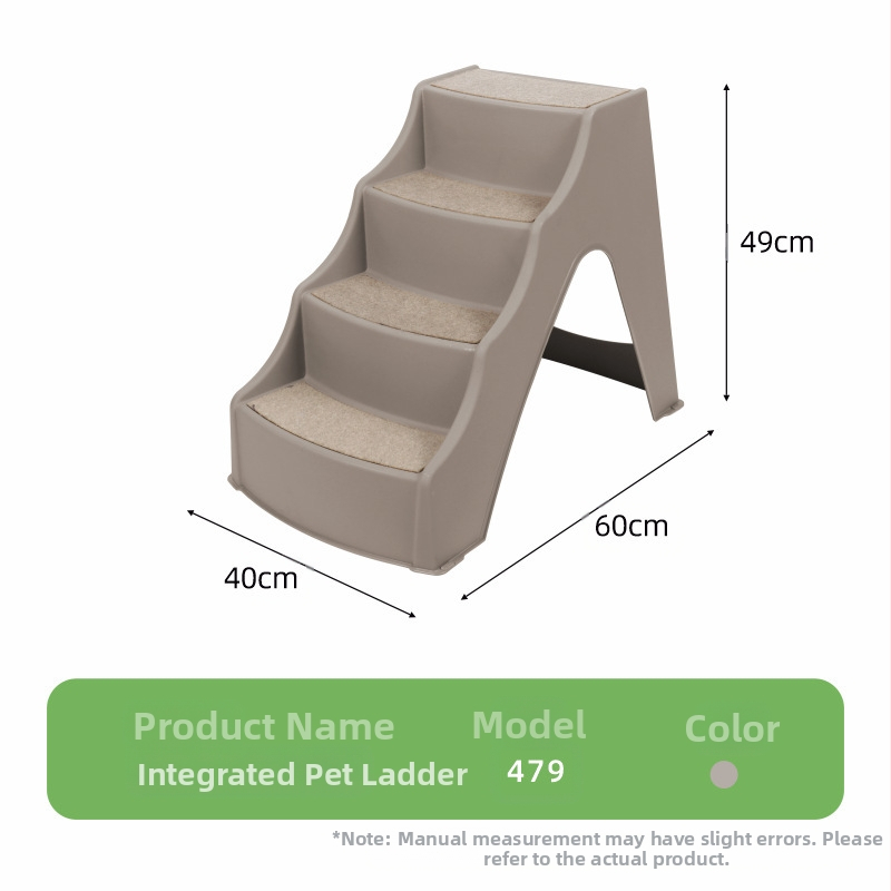 Prekogranične stepenice za kućne ljubimce, ljestve za penjanje za pse, plastične stepenice za krevet, neklizajuće ljestve za pse, mačke, pse, automobile, sklopive ljestve za penjanje
