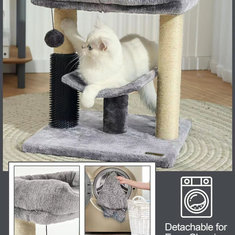 Stalak za penjanje mačaka Mačje gnijezdo Mačje drvo Integrirana igračka za mačke Mačja vila Space Capsule Sisal stup Igračka za mačke Potrepštine za kućne ljubimce