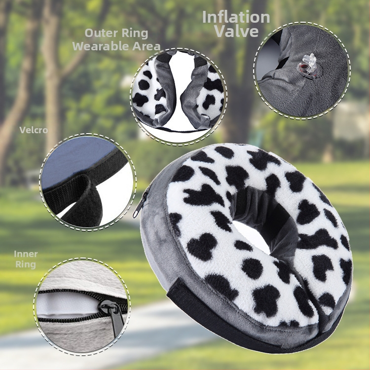 Nafukovací ochranný obojok pre domáce zvieratá od spoločnosti Crossborder Dog Products Nafukovací ochranný obojok pre domáce zvieratá Elizabeth Collar Ochranný obojok pre domáce zvieratá