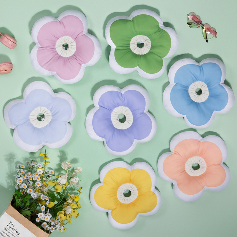 Ogrlica za pse s motivom suncokreta Elizabeth za kućne ljubimce, sterilizacija vrata, zaštita od lizanja i ogrebotina, podesiva veličina