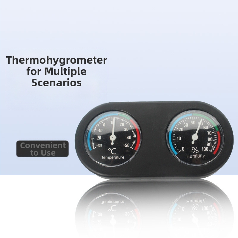 Nuomo mjerač temperature i vlažnosti s dvostrukom pločom, kutija za kornjače, kutija za hranjenje crnog guštera, kutija za penjanje kućnih ljubimaca, termometar za pauka puzavca, pribor