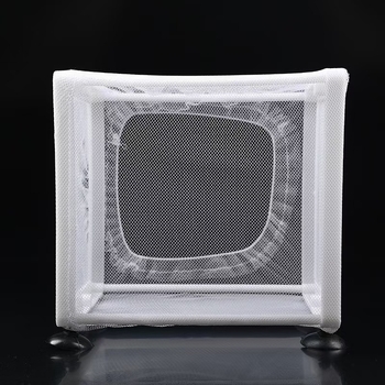 Изолационна мрежа за люпене на аквариум, изолационна мрежа за вода в аквариума, кутия за изолация на малки рибки, кутия за размножаване на аквариум със смукател
