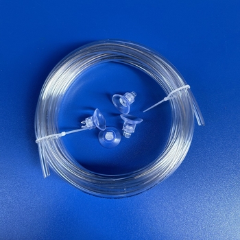 Piiriülene akvaariumi süsinikdioksiid CO2 spetsiaalne gaasitoru, kõrgsurvekindel rõhuvastane PU toru, kõrge läbipaistvusega terasest ballooni gaasitoru