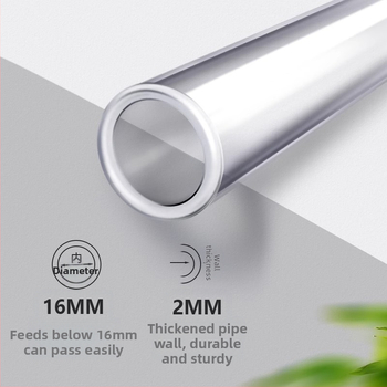 Žuvų maisto akvariumo tiektuvas, akrilinis, mažas fiksuoto taško maitinimo vamzdelis, skęstantis, apsaugantis nuo dreifo, žuvų maisto vamzdelis