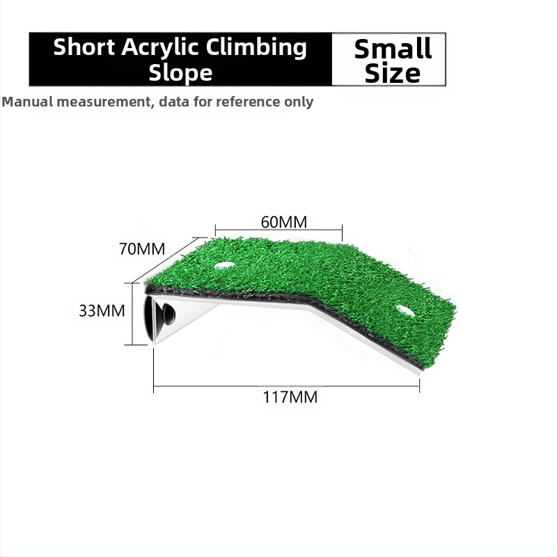 nomo nomo akrüülist ujuvsaare peesitamisplatvorm kahepaikse kilpkonna paak kilpkonna ronimisredel päikese selja simulatsioon muru maastik