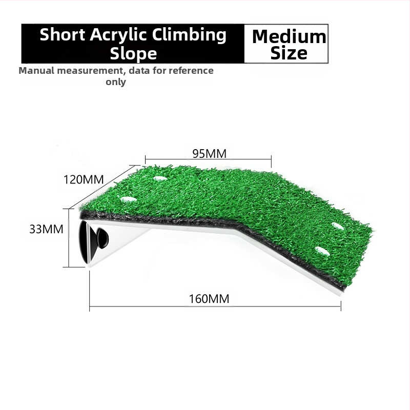 nomo nomo akrüülist ujuvsaare peesitamisplatvorm kahepaikse kilpkonna paak kilpkonna ronimisredel päikese selja simulatsioon muru maastik