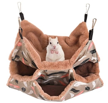 Хамак за домашни любимци с катерица и хамстер, чанта с мед, гнездо за спане на домашни любимци, висящ спален чувал за домашни любимци, Amazon