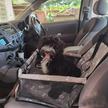 Διασυνοριακό μαξιλάρι κατοικίδιων ζώων για γάτες και αυτοκίνητα, τσάντα κρεμαστή με πλέγμα, χαλάκι αυτοκινήτου για σκύλους, τσάντα ταξιδιού για αυτοκίνητα, αναπνεύσιμη, αντι-ζαλιστική