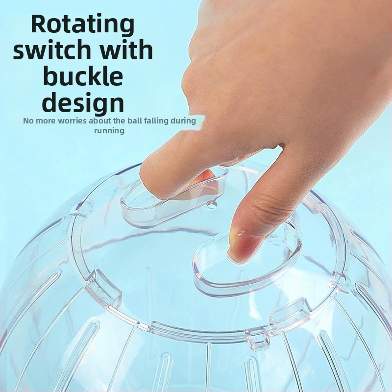 Кристална топка за бягане с хамстер, бягащо колело, ролка, Златна мечка, катерица, торбичка с мед, прозрачна външна лента, спортна топка, ходеща мишка, артефакт