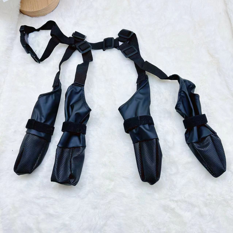 Обувки за кучета Обувки за кучета, които не излитат Ботуши за кучета Обувки против замърсяване Чорапи за домашни любимци Four Seasons Crossborder през лятото