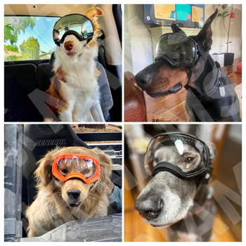 Galvos apdangalas augintiniams Didelio rėmelio šunų akiniai nuo saulės Vidutinio dydžio dideliems šunims Snieginiai apsauginiai akiniai nuo UV spindulių augintiniams Akiniai nuo saulės