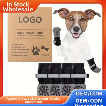 Tarpvalstybiniai sprogimai naminių gyvūnėlių kojinės lauke neslystančios vandeniui atsparios batų kojinės dideliems ir mažiems šunims skirti batai kojų uždangalai katėms ir šunims