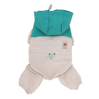 Ρούχα για σκύλους Αδιάβροχο για κουτάβια Καλοκαιρινά λεπτά ρούχα με φόρτιση κατά των τριχών Αρκουδάκι Yorkshire Κατοικίδιο κουτάβι Γάτα