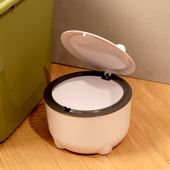 väikese suurusega lemmikloomade prügikast lemmikloomade klappimise vastane kassiliiva ämber puhastav deodoriseeriv kaanega koera prügikasti tarvikud