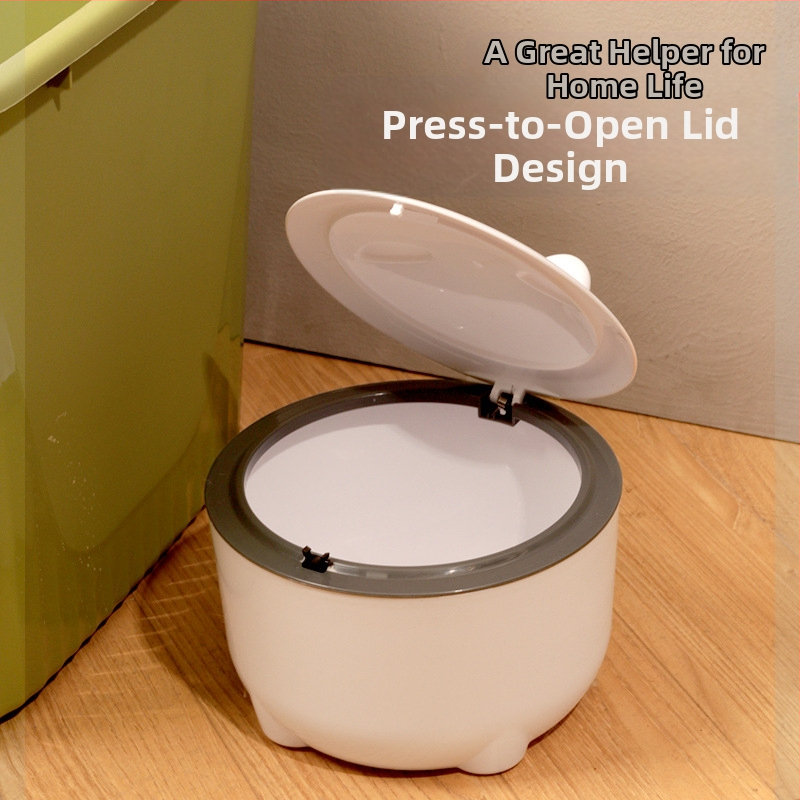 väikese suurusega lemmikloomade prügikast lemmikloomade klappimise vastane kassiliiva ämber puhastav deodoriseeriv kaanega koera prügikasti tarvikud