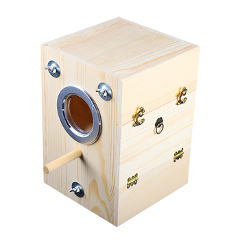 Paukščio lizdas, paukščių veisimosi dėžė, tigro odos paukščių namelis, volframo medienos pušies vertikali versija, veisimosi dėžė, paukščių narvelis, lizdo reikmenys, lauko inkubacijos dėžė