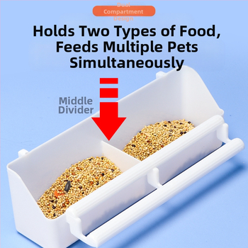 Βάση παπαγάλου Xuan Feng με δέρμα τίγρης, παιωνία, μπολ φαγητού, αυλάκι φαγητού, Wen Bird, νεφρίτης, πλαστικό εσωτερικό κρεμαστό κουτί φαγητού, ταΐστρα πουλιών, είδη πουλιών