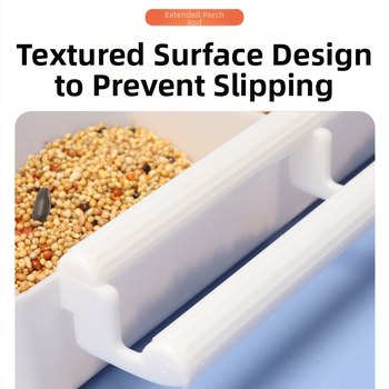 Βάση παπαγάλου Xuan Feng με δέρμα τίγρης, παιωνία, μπολ φαγητού, αυλάκι φαγητού, Wen Bird, νεφρίτης, πλαστικό εσωτερικό κρεμαστό κουτί φαγητού, ταΐστρα πουλιών, είδη πουλιών