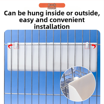 Βάση παπαγάλου Xuan Feng με δέρμα τίγρης, παιωνία, μπολ φαγητού, αυλάκι φαγητού, Wen Bird, νεφρίτης, πλαστικό εσωτερικό κρεμαστό κουτί φαγητού, ταΐστρα πουλιών, είδη πουλιών