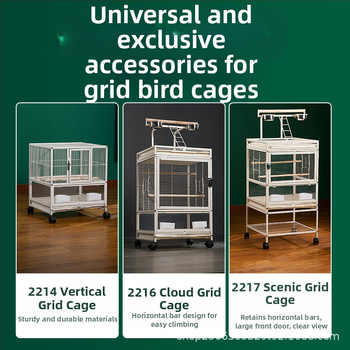 Αξεσουάρ κλουβιού πουλιών Miyagi Parrot, Daquan, επάνω ράφι, βάση αποθήκευσης, τροχαλία, σταθμός, κουτί φαγητού, διαφανές πάνελ, αποκλειστικό διάφραγμα