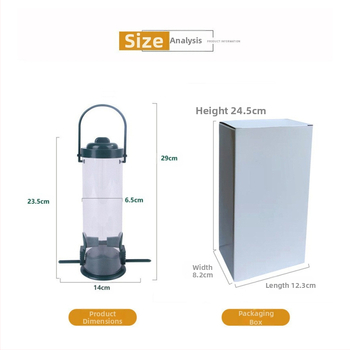 Rekomenduoja „Crossborder Bird Feeder“, lauko kabančių paukščių kolibrių lesyklėlė, naminių gyvūnėlių reikmenys