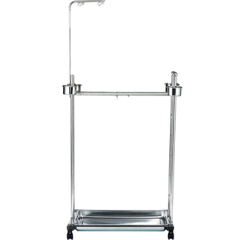 Γκρι βάση παπαγάλου, μεσαία και μεγάλη βάση πουλιών από ανοξείδωτο ατσάλι, κλουβί δαπέδου, μεγάλο ηλιοτρόπιο, King Kong Black Phoenix, μικρή βάση ηλίου