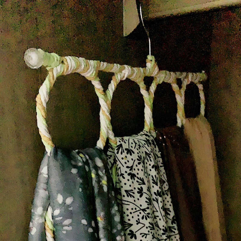 28 apskritimo formos šalikų lentynėlė, marlės formos, daugiafunkcinė, spalvota, apvali, laipiojimo lentynėlė, darželinukų dekoracija